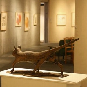 光と緑の美術館の館内の様子